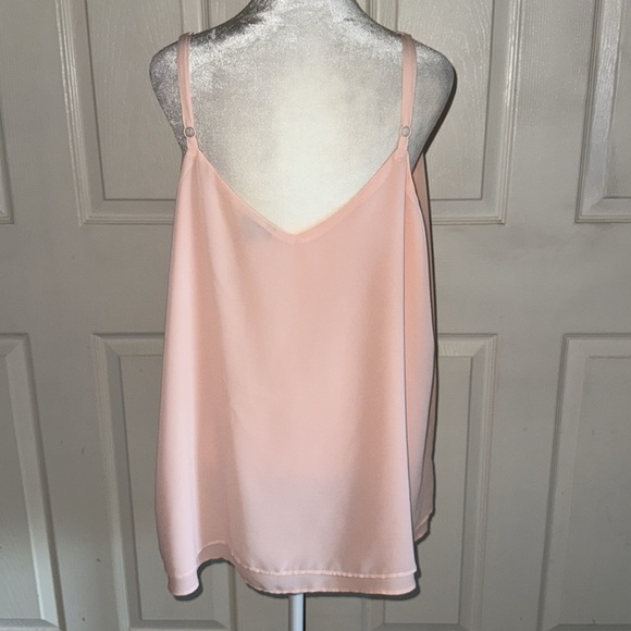 Torrid Peach Double Layer Chiffon Camisole - Picture 3 of 5